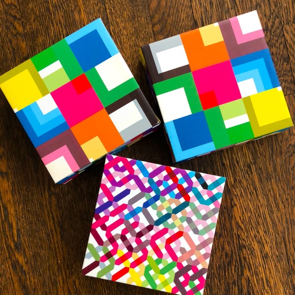 IKEA Multicolor Geometric PJATTERYD 6x6in Prints - Picture 1 of 5